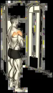 Starting position for the Cable External Rotation