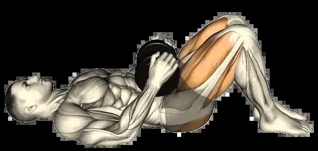 Starting position for the Glute Bridge