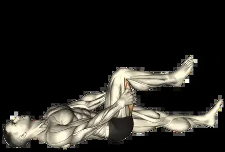 Starting position for the Hamstring Stretch