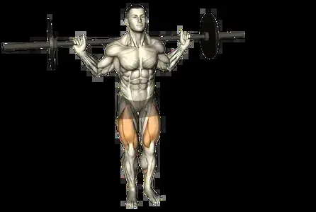 Starting position for the Lateral Lunge