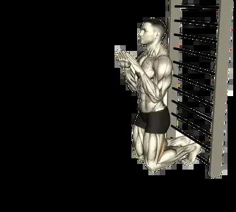Starting position for the Nordic Hamstring Curl