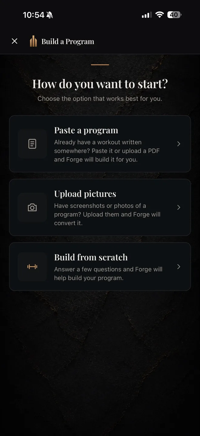 Build a Program